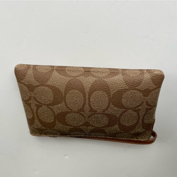 COACH Bonnie Cashin Limited Edition Signature Corner Wristlet Zip Wallet. - Picture 4 of 7